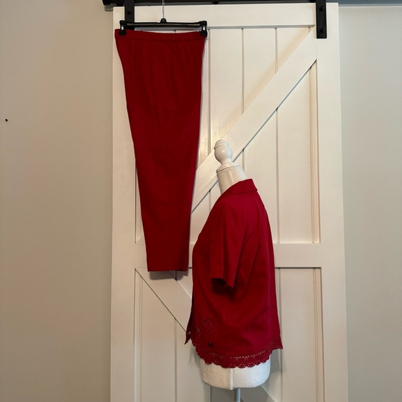 Positive Attitude Linen/Rayon 2 pc Set - Picture 3 of 10